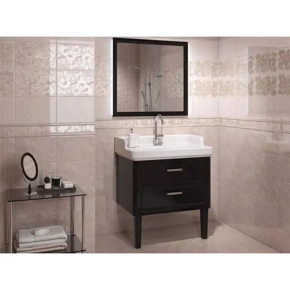 Фото 2 Керамическая плитка Kerama Marazzi Баккара бежевый темный 20x30см, цена за упаковку Фото 2 Керамическая плитка Kerama Marazzi Баккара бежевый темный 20x30см, цена за упаковку