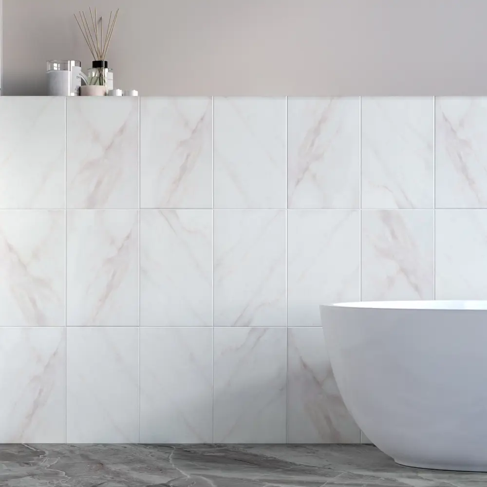 Фото 2 Керамическая плитка Kerama Marazzi Гран Пале Белый 25x40см, цена за упаковку Фото 2 Керамическая плитка Kerama Marazzi Гран Пале Белый 25x40см, цена за упаковку
