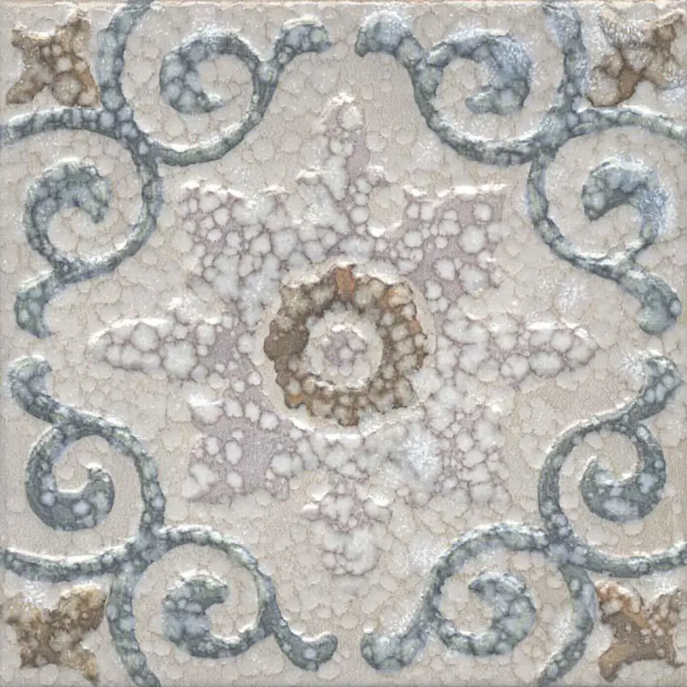 Фото Декор Kerama Marazzi Барио MP000018179 15x15см матовый бежевый Фото Декор Kerama Marazzi Барио MP000018179 15x15см матовый бежевый