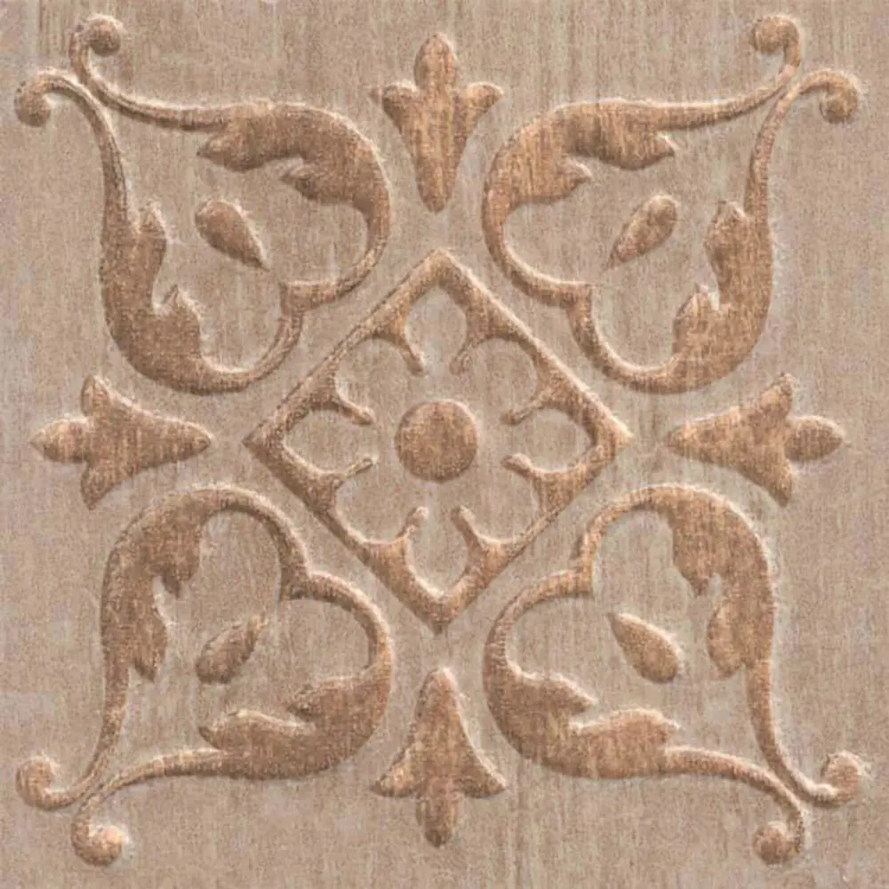Фото Керамическая вставка Kerama Marazzi Браш Вуд 9.9x9.9 см цвет бежевый Фото Керамическая вставка Kerama Marazzi Браш Вуд 9.9x9.9 см цвет бежевый