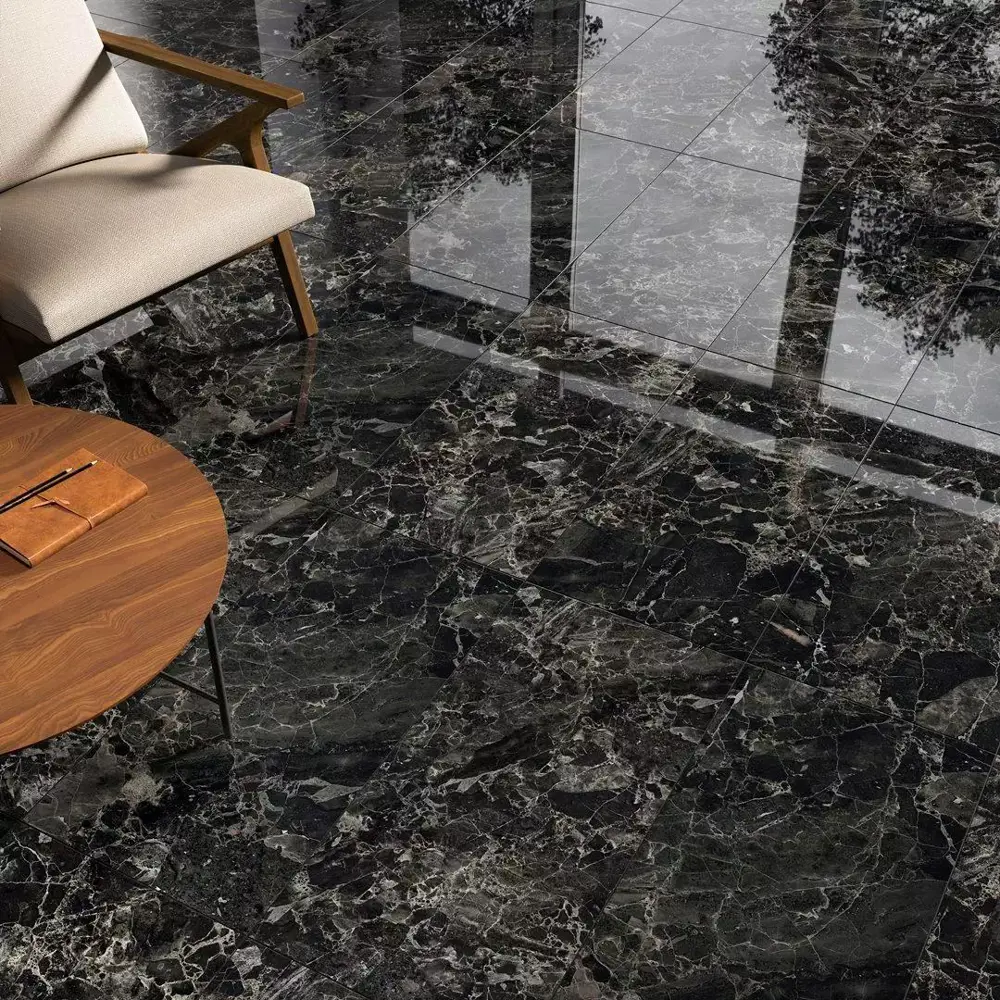 Фото 2 Керамический гранит Kerama Marazzi Парнас антрацит лаппатированный 40x80см, цена за упаковку Фото 2 Керамический гранит Kerama Marazzi Парнас антрацит лаппатированный 40x80см, цена за упаковку