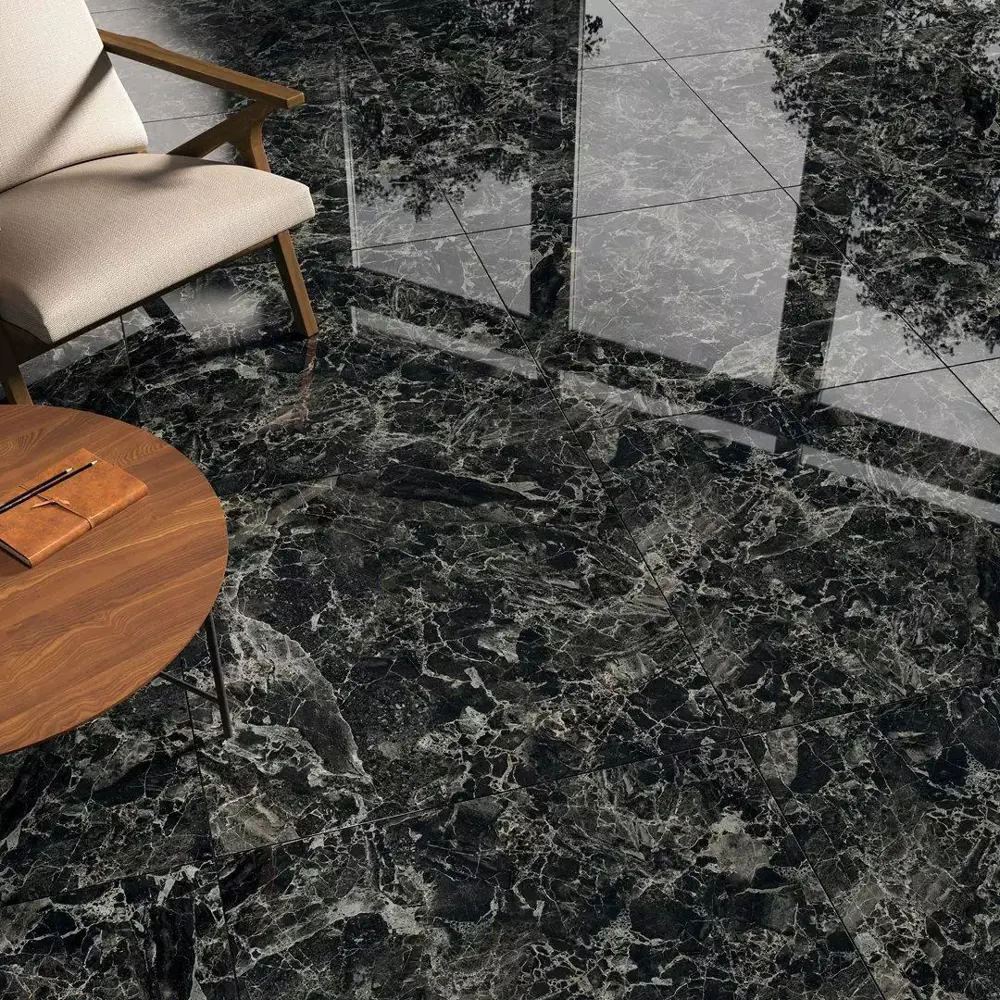 Фото 2 Керамический гранит Kerama Marazzi Парнас антрацит лаппатированный обрезной 80x80см, цена за упаковку Фото 2 Керамический гранит Kerama Marazzi Парнас антрацит лаппатированный обрезной 80x80см, цена за упаковку