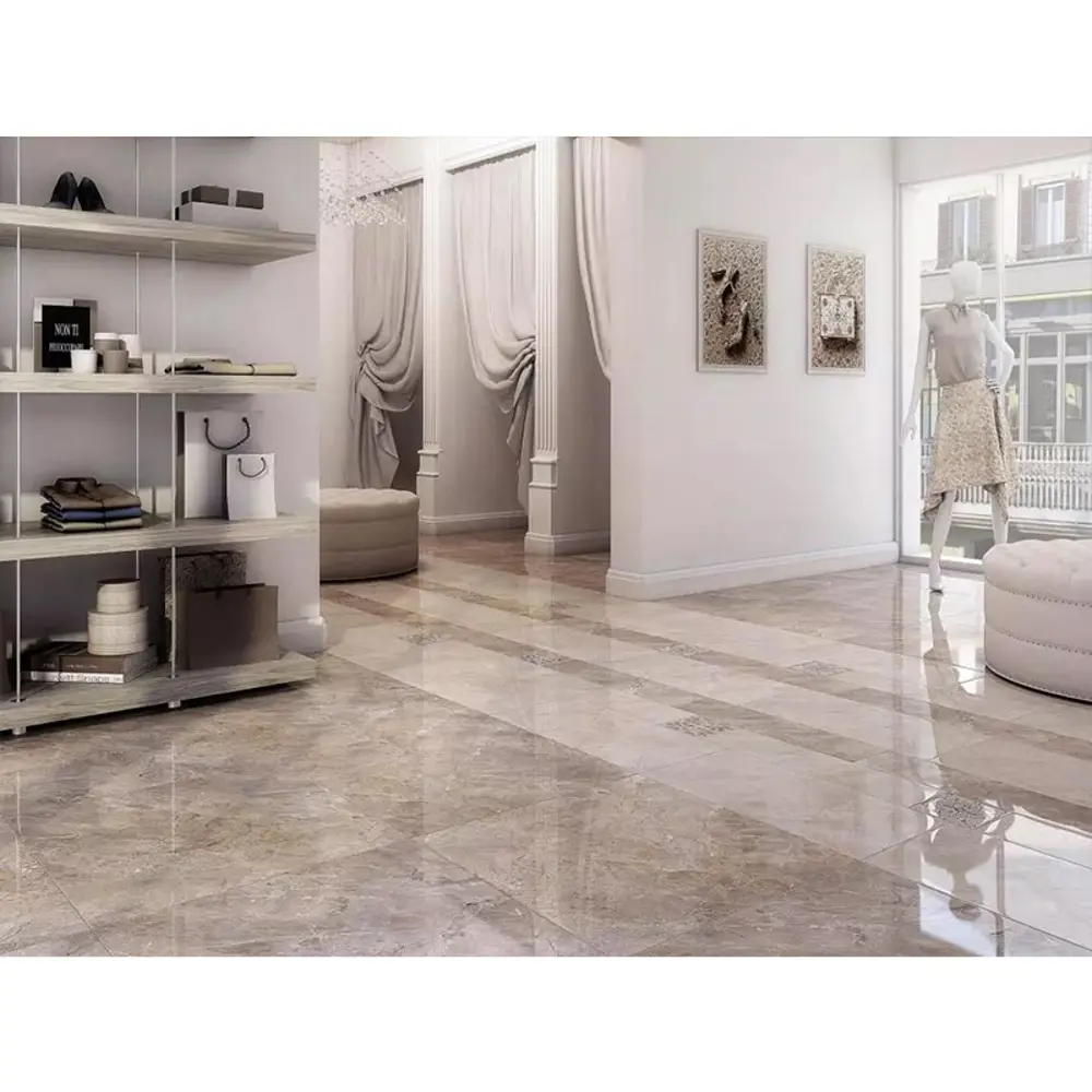 Фото Керамический гранит Kerama Marazzi Понтичелли бежевый лаппатированный 60x60см, цена за упаковку Фото Керамический гранит Kerama Marazzi Понтичелли бежевый лаппатированный 60x60см, цена за упаковку