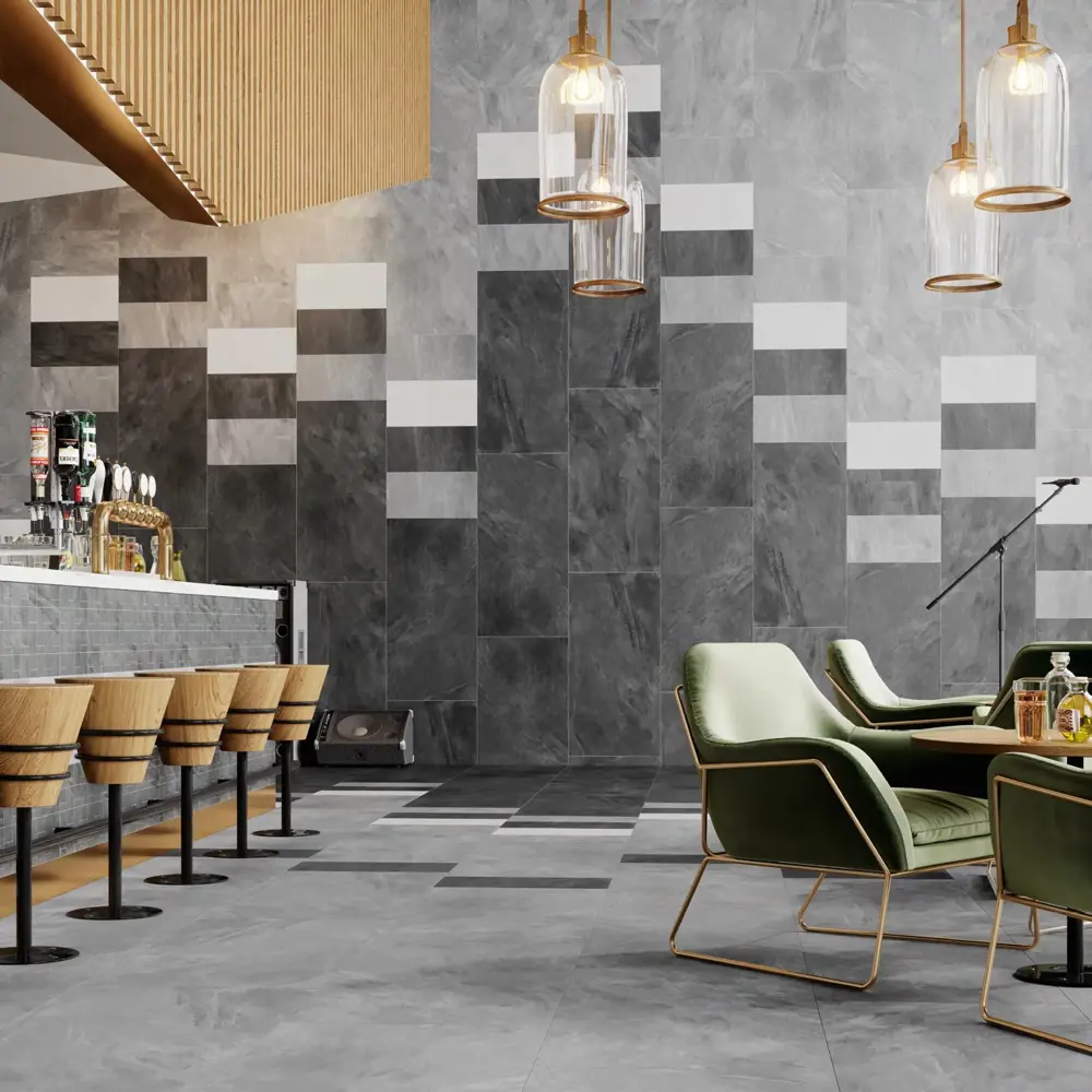Фото Керамический гранит KERAMA MARAZZI Про Слейт серый обрезной 30x60см, цена за упаковку Фото Керамический гранит KERAMA MARAZZI Про Слейт серый обрезной 30x60см, цена за упаковку