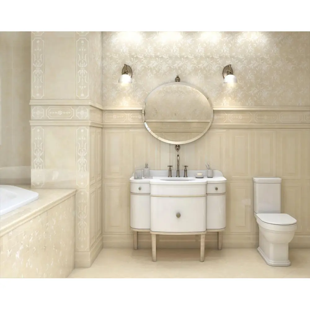 Фото 2 Керамический плинтус Kerama Marazzi Каподимонте 30x15см цвет бежевый