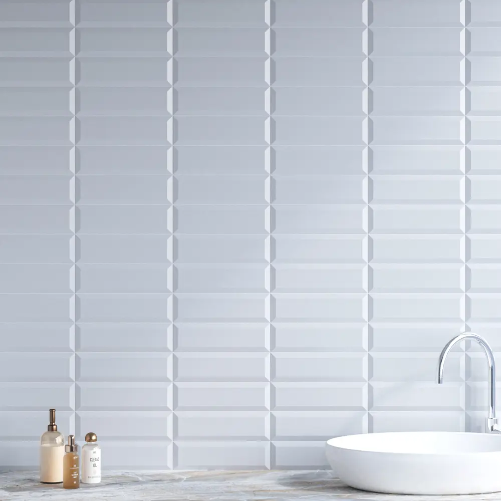 Фото 2 Керамическая плитка Kerama Marazzi Гамма 9004 28.5x8.5см цвет серый, цена за упаковку Фото 2 Керамическая плитка Kerama Marazzi Гамма 9004 28.5x8.5см цвет серый, цена за упаковку