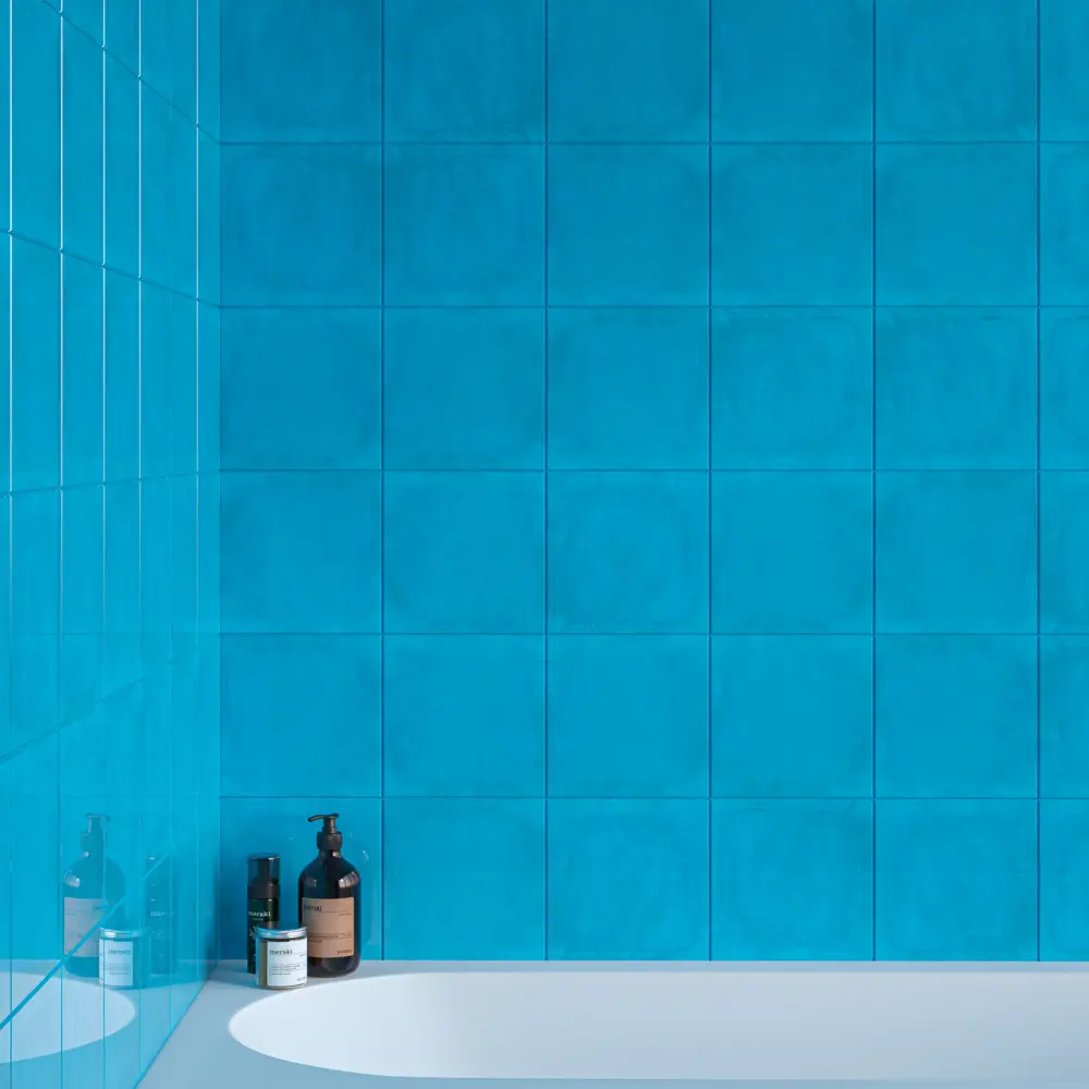 Фото 2 Керамическая плитка Kerama Marazzi Капри 5241 20x20см цвет голубой, цена за упаковку Фото 2 Керамическая плитка Kerama Marazzi Капри 5241 20x20см цвет голубой, цена за упаковку