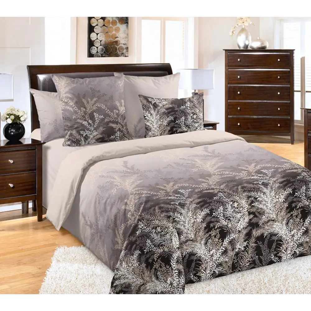 Фото Постельное белье Home Mercury Рускеала Семейное Перкаль 2 наволочки 50x70