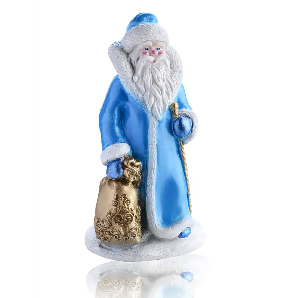 Фото Свеча Новогодняя Home Decor Дед Мороз синий 8.5x7x15.5 см Фото Свеча Новогодняя Home Decor Дед Мороз синий 8.5x7x15.5 см