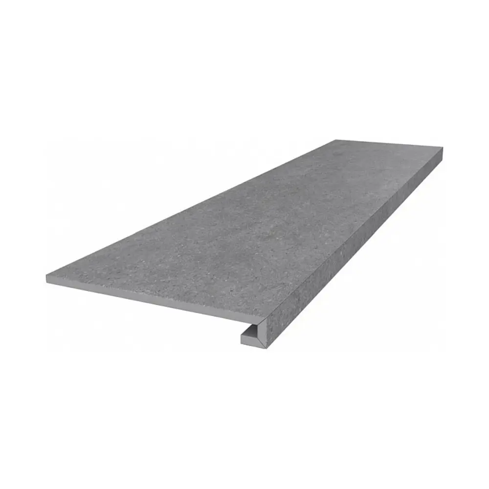 Фото Керамическая ступень Kerama Marazzi Фондамента DL500900RGCF 33x119.5см цвет серый