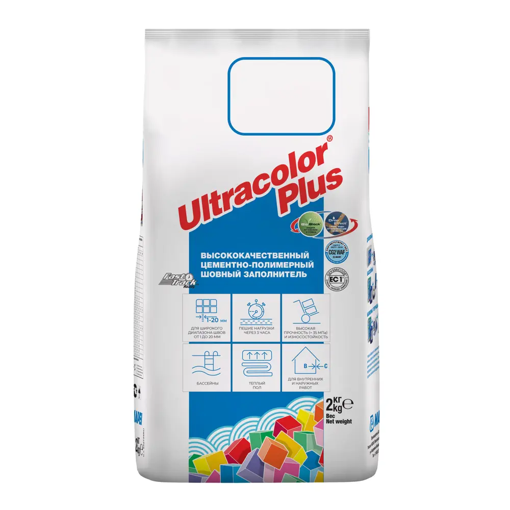 Фото 2 Затирка Mapei Ultracolor Plus 258 Бронзовый, 2 кг Фото 2 Затирка Mapei Ultracolor Plus 258 Бронзовый, 2 кг