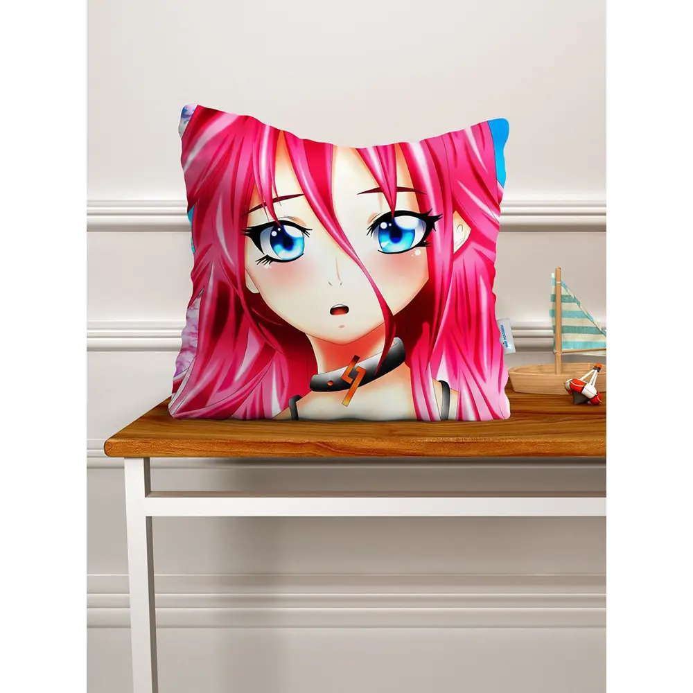 Фото Наволочка декоративная Homepick из флиса 45x45 см GIRL 7207