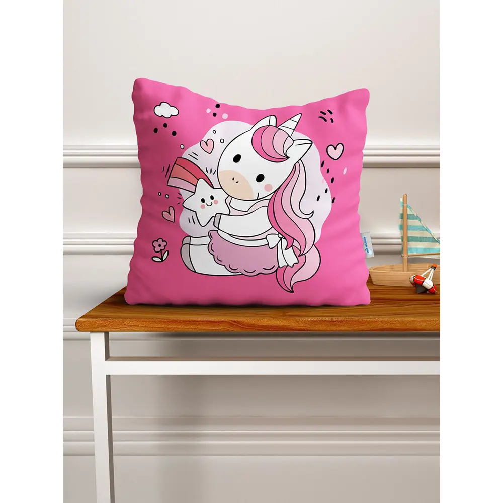 Фото Наволочка декоративная Homepick из флиса 40x40 см PinkUnicorn 1941 Фото Наволочка декоративная Homepick из флиса 40x40 см PinkUnicorn 1941