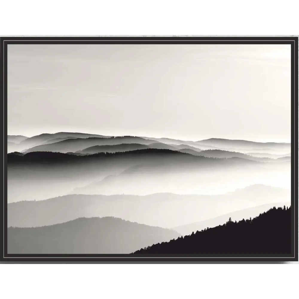 Фото Картина в раме Asplin.art "Вид на горы" 40x30 см