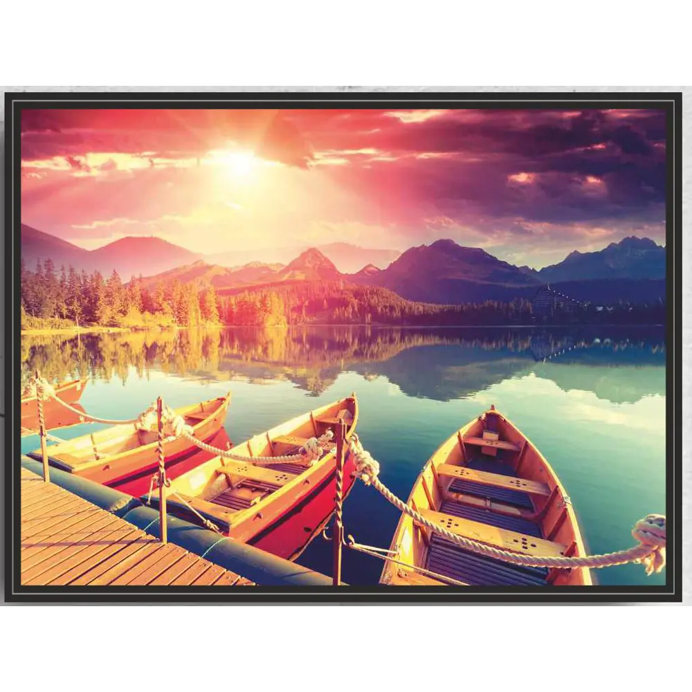 Фото Картина в раме Asplin.art "Озеро" 40x30 см Фото Картина в раме Asplin.art "Озеро" 40x30 см