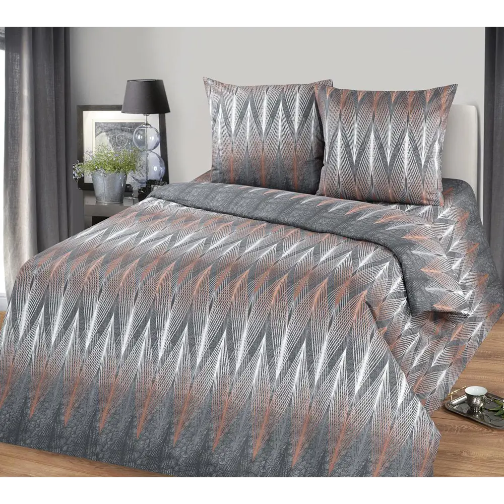 Фото Комплект постельного белья Home Mercury Готье 19435, евро, бязь, разноцветный