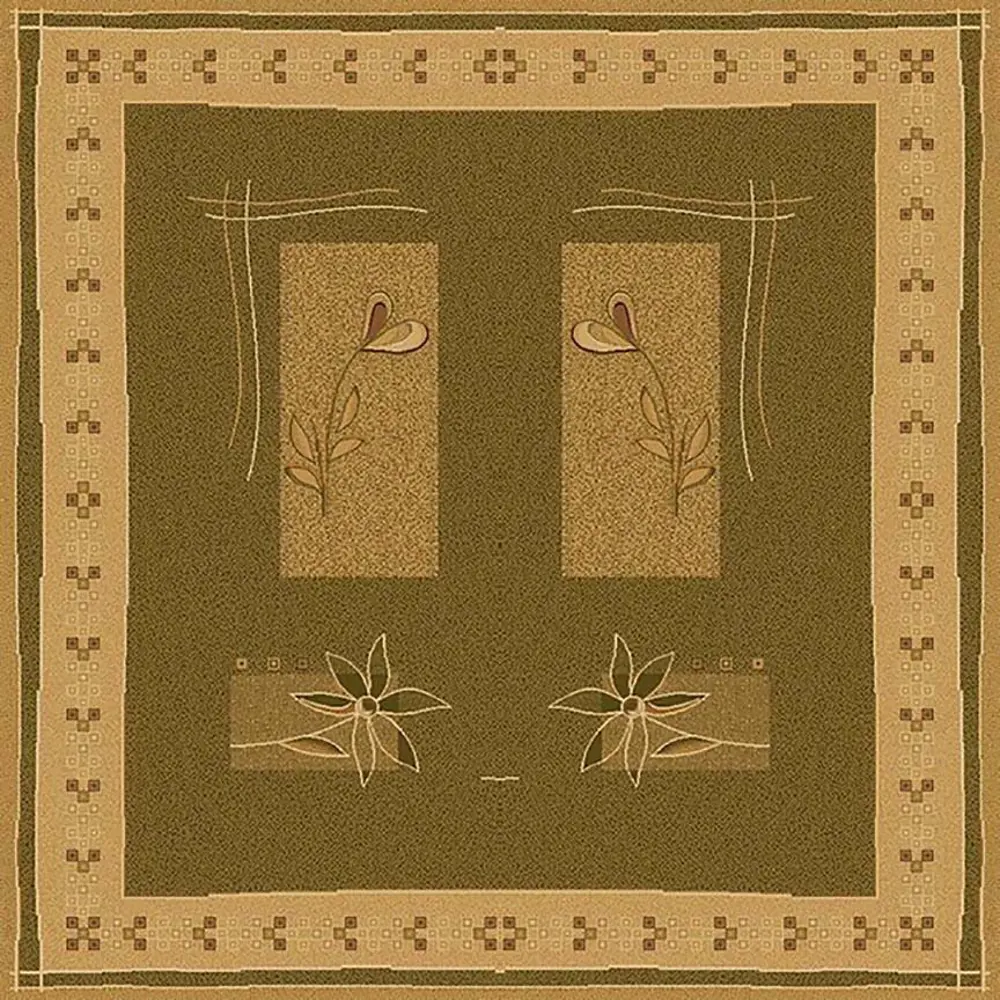 Фото Ковер шерсть Floare-carpet 150150-23465540-0106 150x150 см