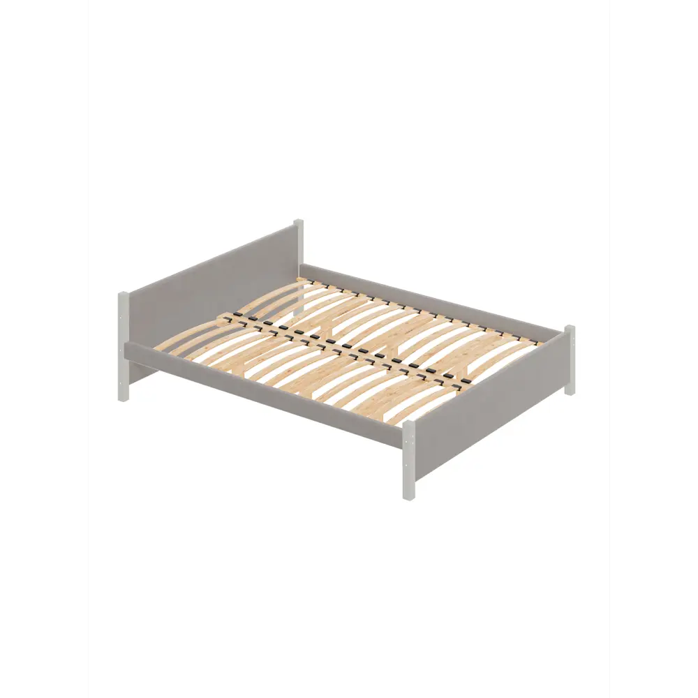 Фото 2 Кровать Solarius Двуспальная Классика мягкая 1320 130 x 63 x 200 см массив сосны цвет светло-серый/платиновый Фото 2 Кровать Solarius Двуспальная Классика мягкая 1320 130 x 63 x 200 см массив сосны цвет светло-серый/платиновый