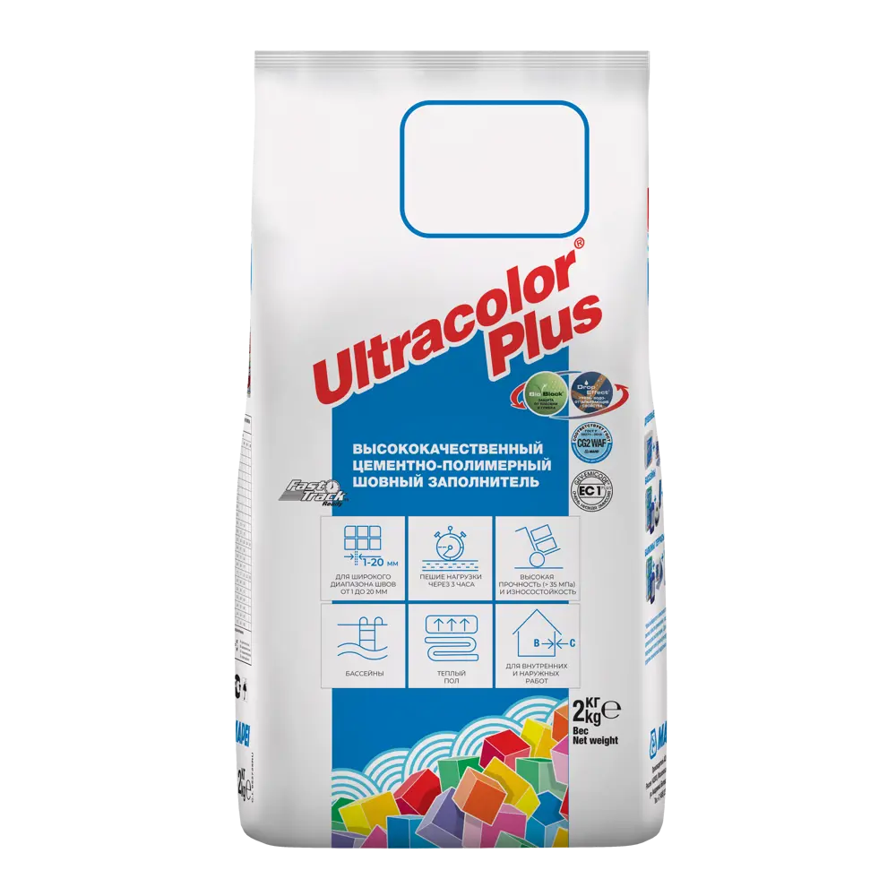 Фото 4 Затирка Mapei Ultracolor Plus 177 Шалфей, 2 кг Фото 4 Затирка Mapei Ultracolor Plus 177 Шалфей, 2 кг