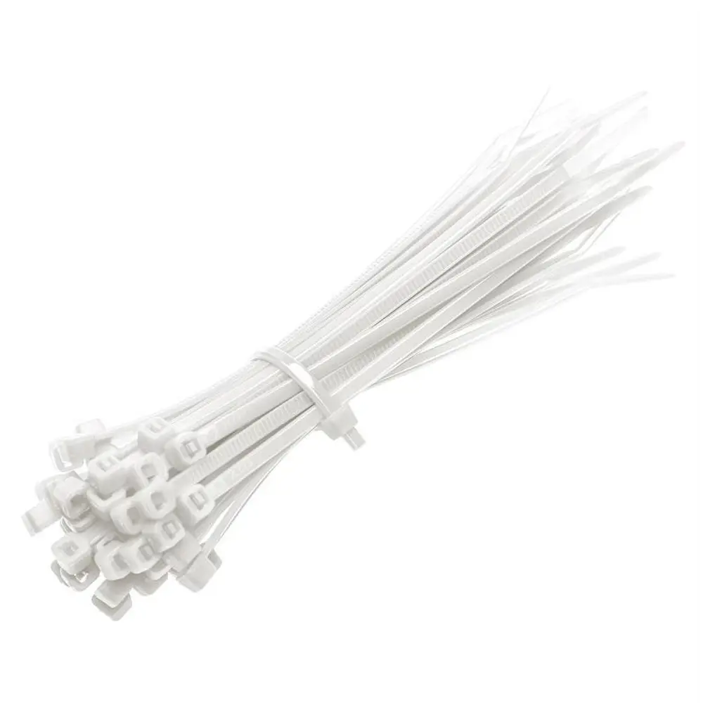 Фото Хомут кабельный Duwi нейлон 300x4.8 мм белый 25 шт. Фото Хомут кабельный Duwi нейлон 300x4.8 мм белый 25 шт.