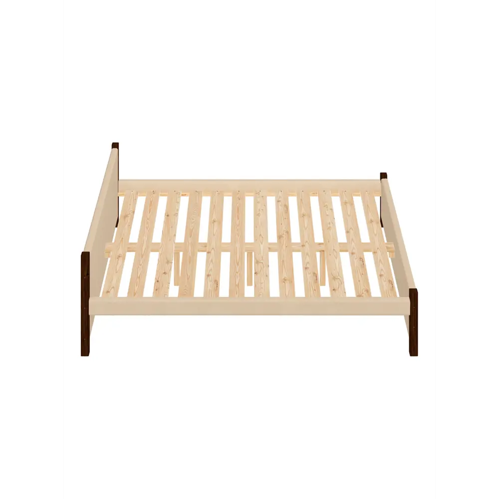 Фото 5 Кровать Solarius Двуспальная Классика мягкая 1434 130 x 63 x 200 см массив сосны цвет бежевый/венге Фото 5 Кровать Solarius Двуспальная Классика мягкая 1434 130 x 63 x 200 см массив сосны цвет бежевый/венге