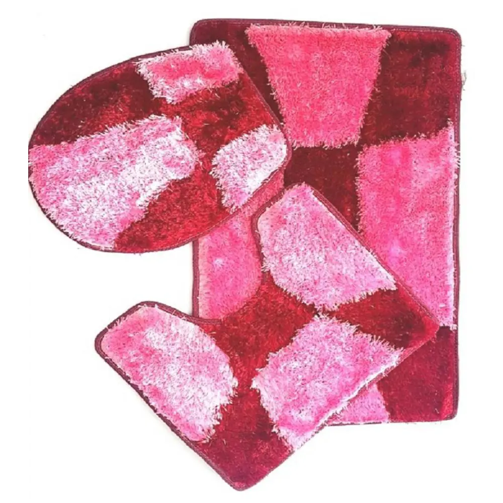 Фото Коврик для ванной комнаты Zalel LCS_pink 80x50см цвет розовый Фото Коврик для ванной комнаты Zalel LCS_pink 80x50см цвет розовый