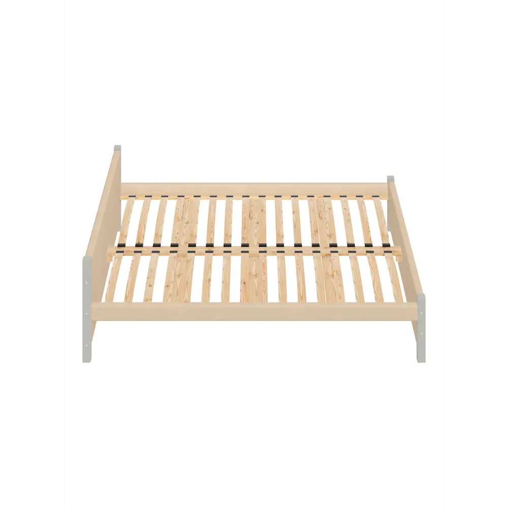 Фото 4 Кровать Solarius Двуспальная Классика мягкая 1463 130 x 63 x 200 см массив сосны цвет бежевый/платиновый Фото 4 Кровать Solarius Двуспальная Классика мягкая 1463 130 x 63 x 200 см массив сосны цвет бежевый/платиновый