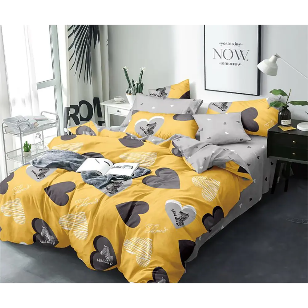 Фото Комплект постельного белья Home Mercury Зебра основа 20162, евро, поплин, разноцветный Фото Комплект постельного белья Home Mercury Зебра основа 20162, евро, поплин, разноцветный