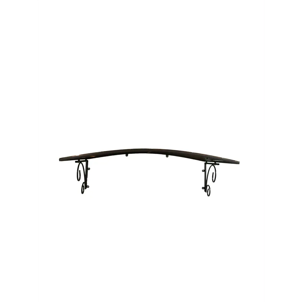 Фото Козырек ArtCore YS105K 115x80x37см коричневый Фото Козырек ArtCore YS105K 115x80x37см коричневый