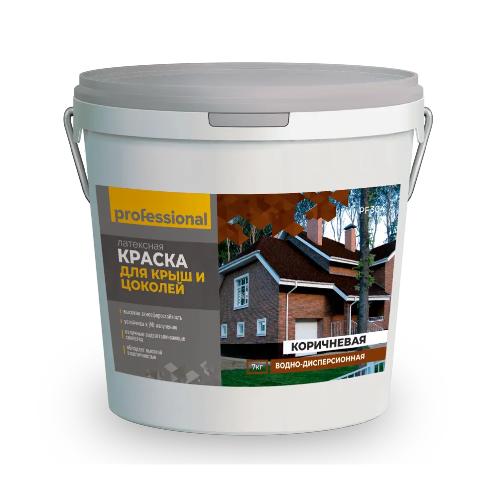 Фото Краска фасадная ТМ "PROFESSIONAL" 28984 7 кг
