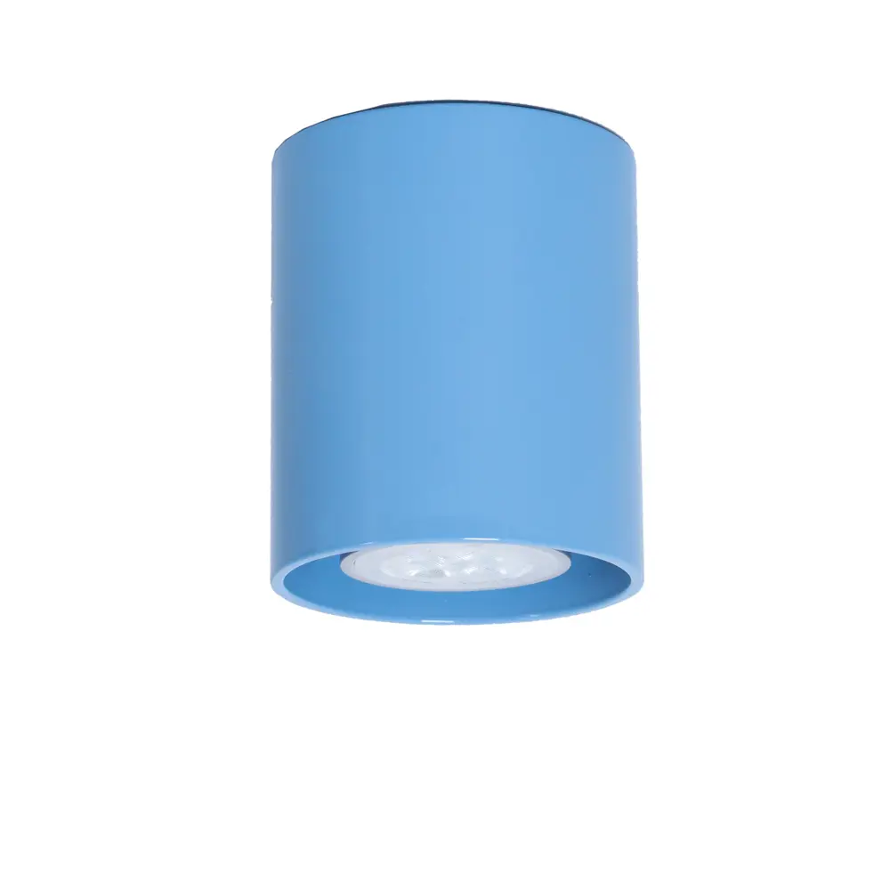 Фото Светильник точечный накладной Topdecor Tubo8 P1 29 MR16 GU10 цвет синий Фото Светильник точечный накладной Topdecor Tubo8 P1 29 MR16 GU10 цвет синий