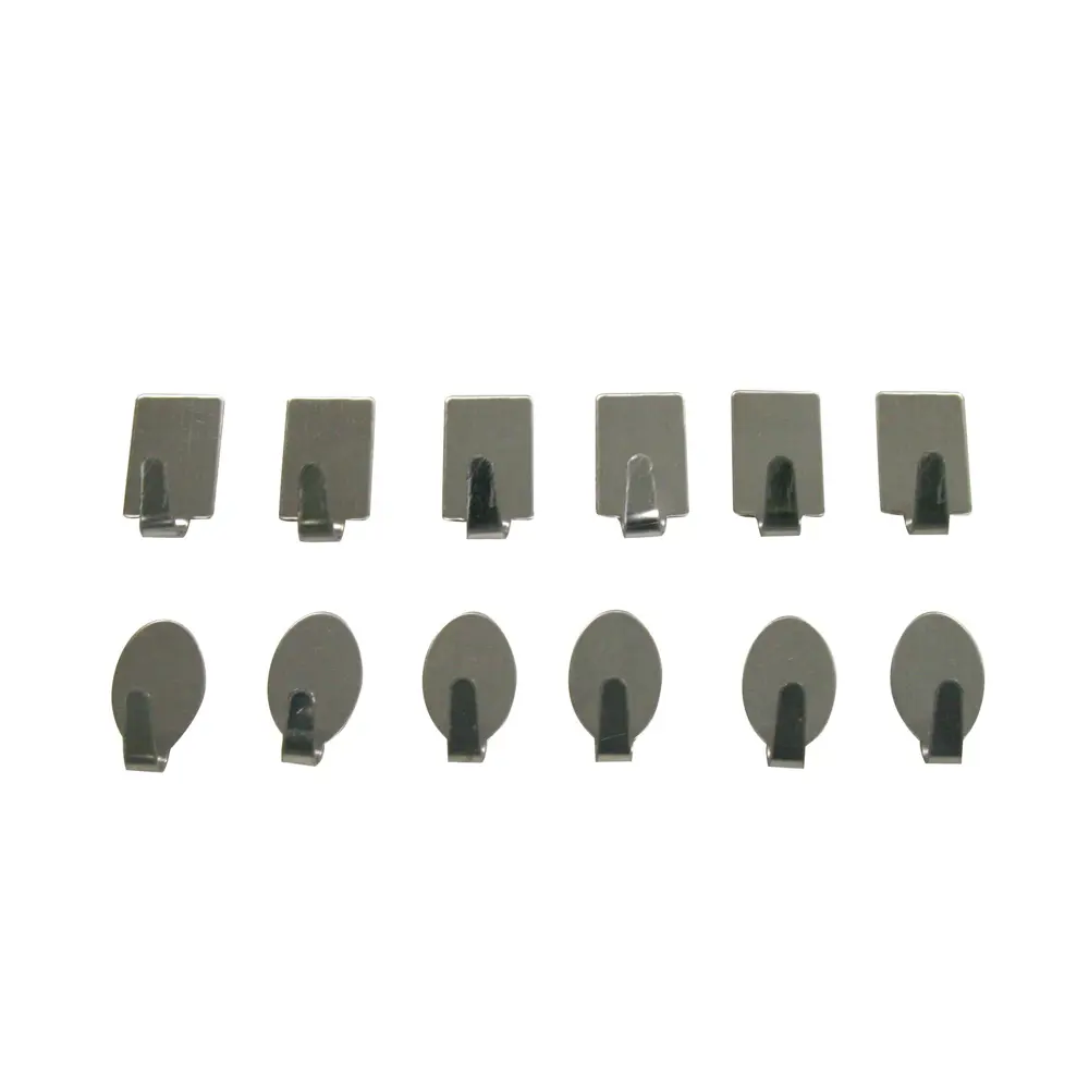 Фото Набор крючков Axentia 291361 6 шт одинарные Фото Набор крючков Axentia 291361 6 шт одинарные