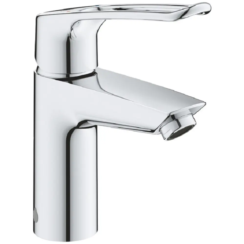Фото Смеситель для раковины Grohe 23986003 однорычажный цвет сталь