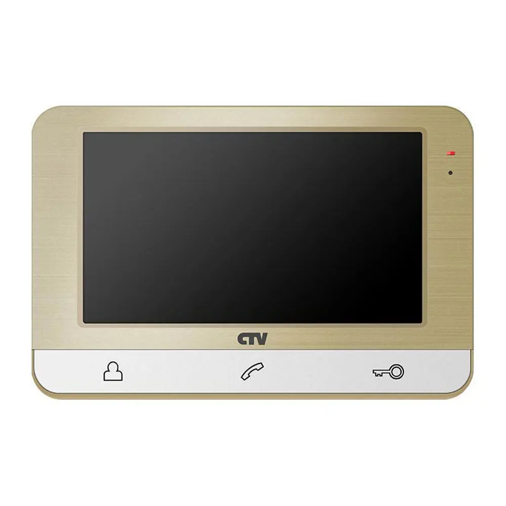 Фото Монитор видеодомофона CTV M1703 CH 17 см цвет золото Фото Монитор видеодомофона CTV M1703 CH 17 см цвет золото