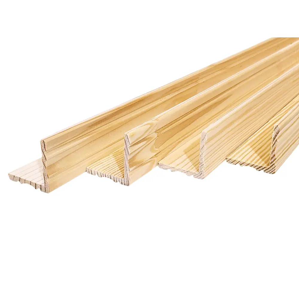 Фото Уголок деревянный наружный фигурный Timber&Style 40x40x1000мм сосна Экстра комплект из 4 шт Фото Уголок деревянный наружный фигурный Timber&Style 40x40x1000мм сосна Экстра комплект из 4 шт