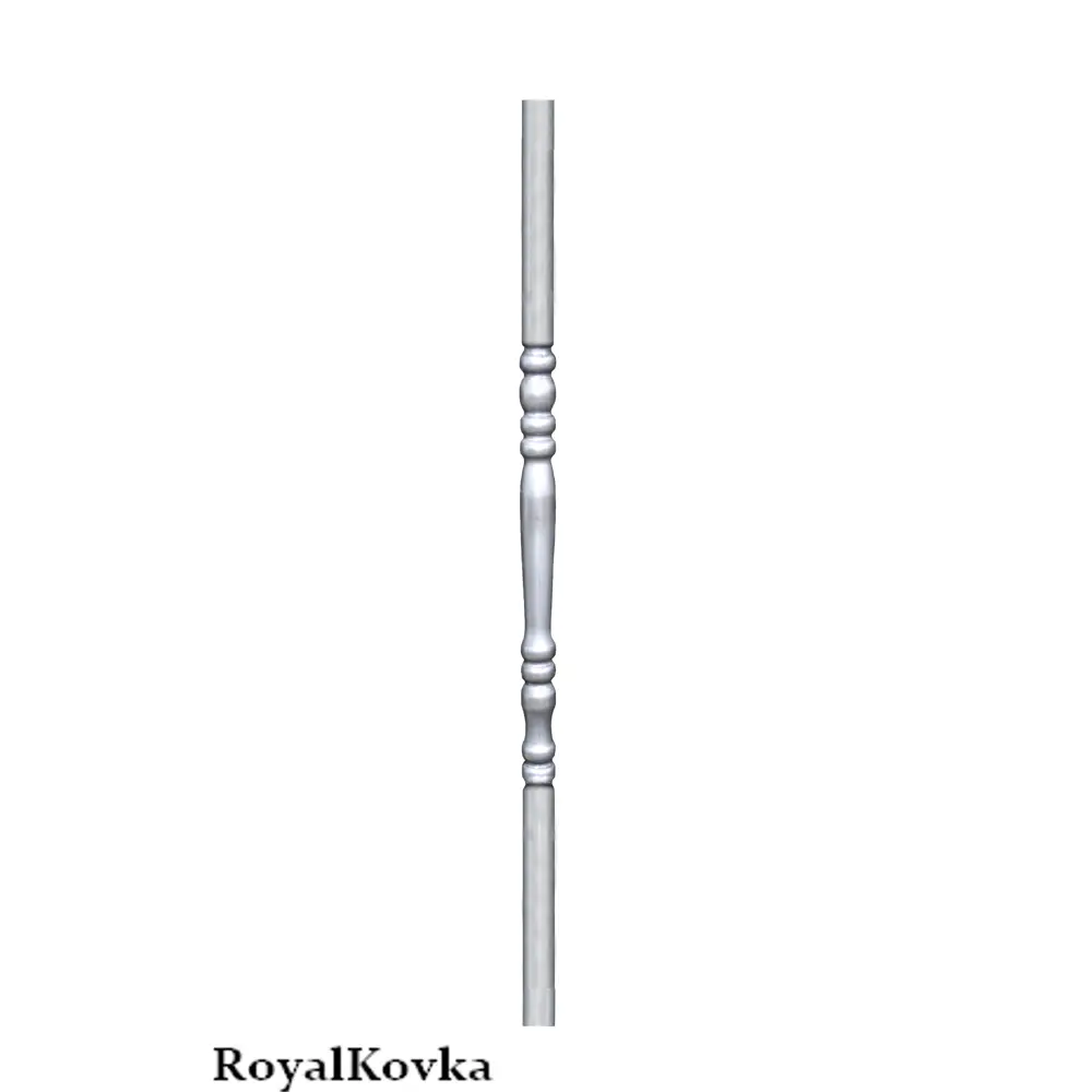 Фото Столб начальный металлический Royal Kovka 50.2 КР-1.2м диаметр 50 мм Фото Столб начальный металлический Royal Kovka 50.2 КР-1.2м диаметр 50 мм