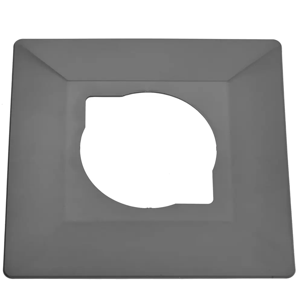 Фото Накладка для розеток и выключателей Bylectrica ЮЛИГ.735212.410 для защиты обоев цвет темно-серый