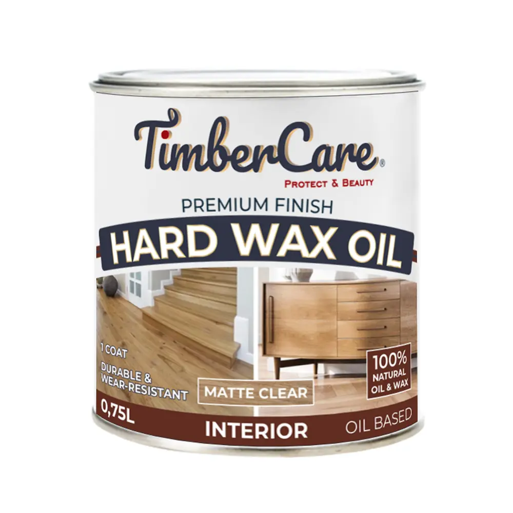 Фото Масло защитное с твердым воском TimberCare 350052 цвет прозрачный 0.75 л Фото Масло защитное с твердым воском TimberCare 350052 цвет прозрачный 0.75 л