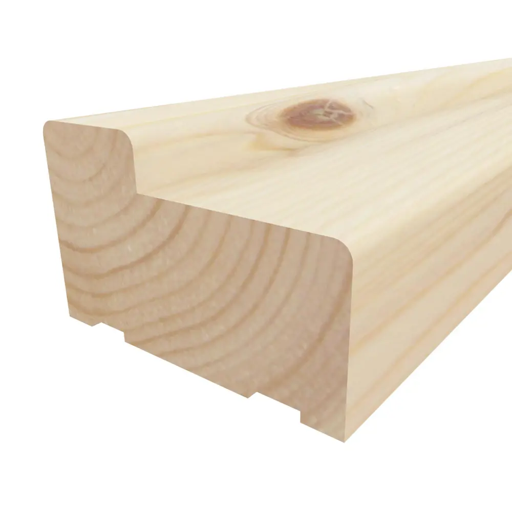 Фото Дверная коробка Timber&Style 40x65x1000мм хвоя сорт АВ Фото Дверная коробка Timber&Style 40x65x1000мм хвоя сорт АВ
