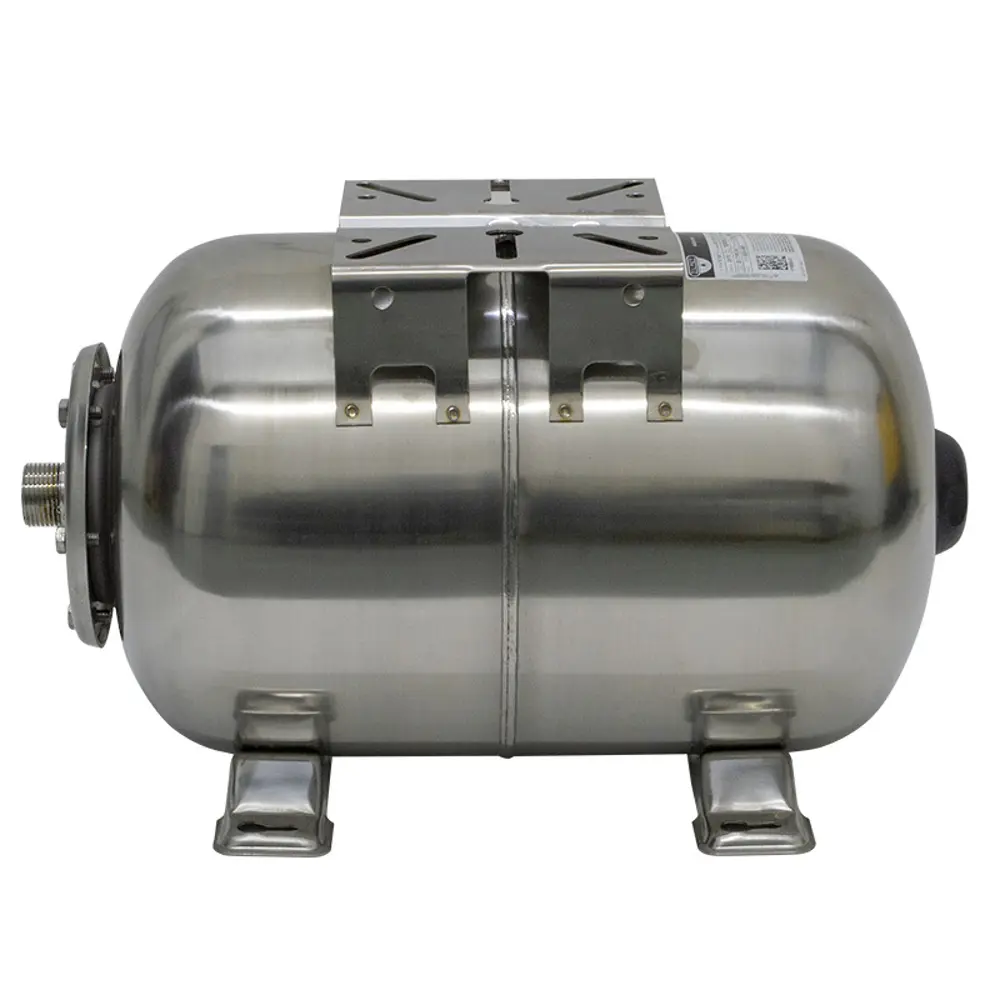 Фото Гидроаккумулятор горизонтальный 24 л Zilmet Inox-Pro 1" серый Фото Гидроаккумулятор горизонтальный 24 л Zilmet Inox-Pro 1" серый