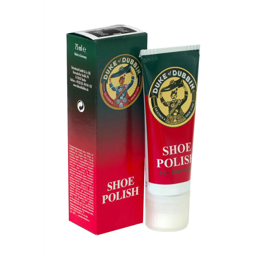 Фото Крем для изделий из гладкой кожи Duke Shoe Polish 3963 751 цвет черный 75 мл Фото Крем для изделий из гладкой кожи Duke Shoe Polish 3963 751 цвет черный 75 мл