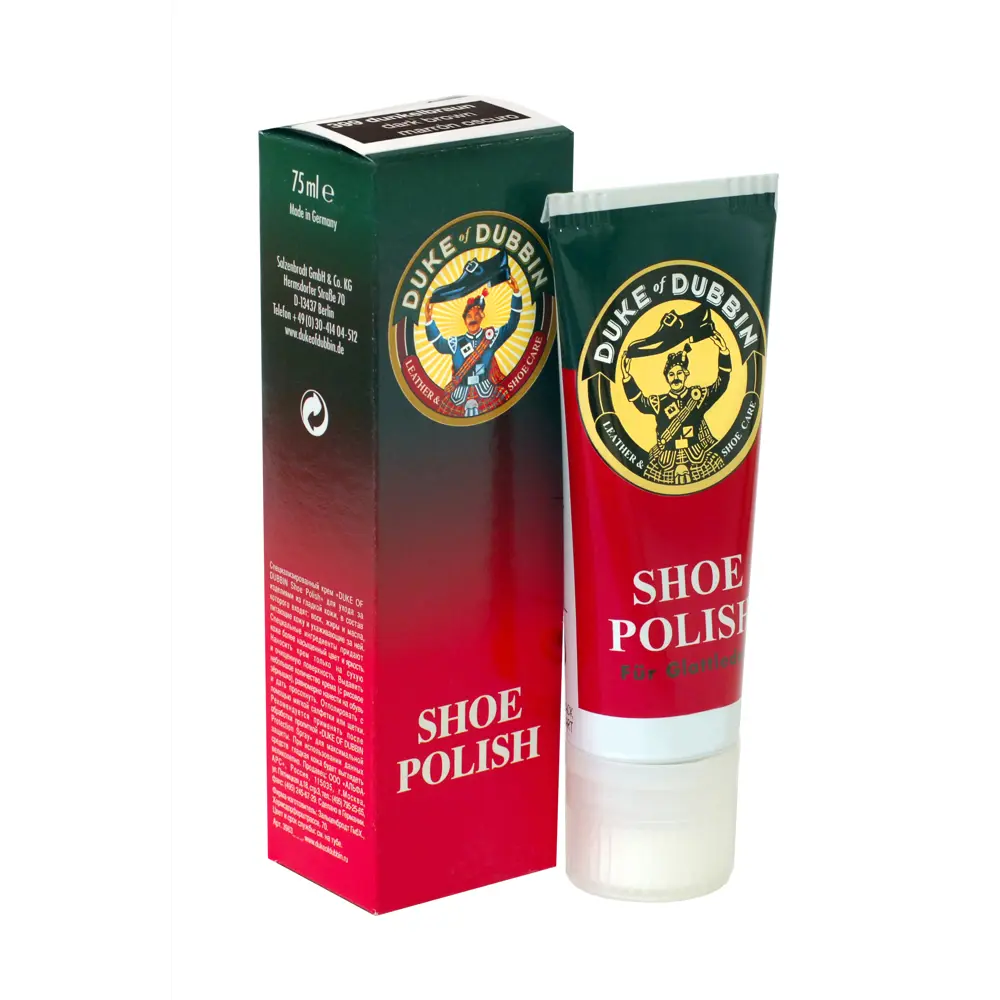 Фото Крем для изделий из гладкой кожи Duke Shoe Polish 3963 050 цвет бесцветный 75 мл Фото Крем для изделий из гладкой кожи Duke Shoe Polish 3963 050 цвет бесцветный 75 мл