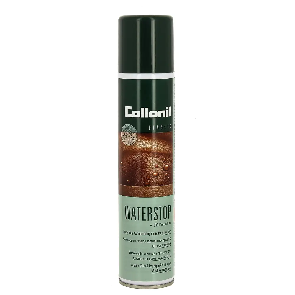 Фото Спрей водоотталкивающий Collonil Waterstop Spray 1662 000 200 мл Фото Спрей водоотталкивающий Collonil Waterstop Spray 1662 000 200 мл