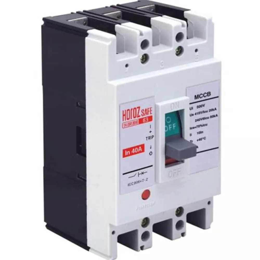 Фото Автоматический выключатель Horoz electric 114-004-3040 3P C40 А 20 кА HRZ01001530 Фото Автоматический выключатель Horoz electric 114-004-3040 3P C40 А 20 кА HRZ01001530