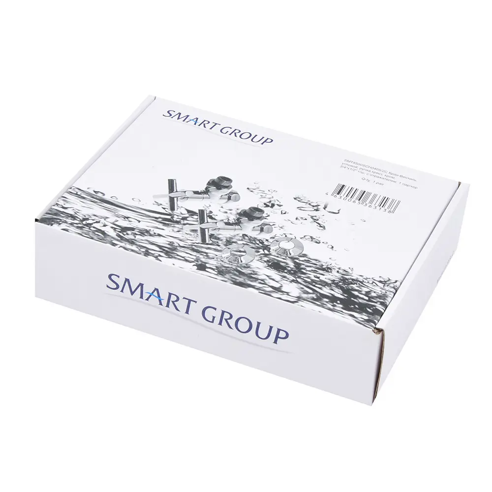 Фото 4 Кран угловой регулируемый Smartgroup для полотенцесушителя SMT8500SCH0405/2C 3/4" х 1/2" гайка/штуцер Фото 4 Кран угловой регулируемый Smartgroup для полотенцесушителя SMT8500SCH0405/2C 3/4" х 1/2" гайка/штуцер