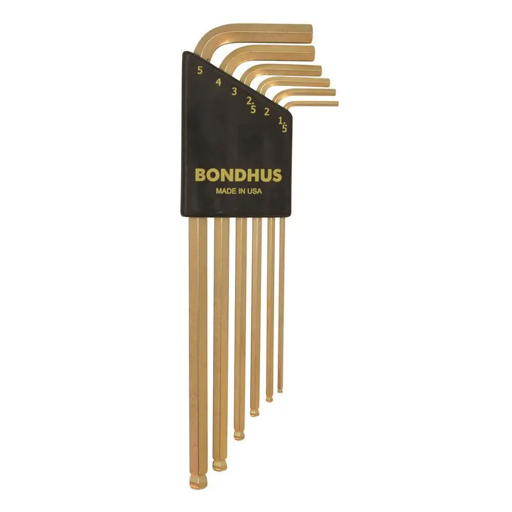Фото Набор ключей имбусовых шестигранных Bondhus 38046 1.5-5 мм, 6 предметов Фото Набор ключей имбусовых шестигранных Bondhus 38046 1.5-5 мм, 6 предметов