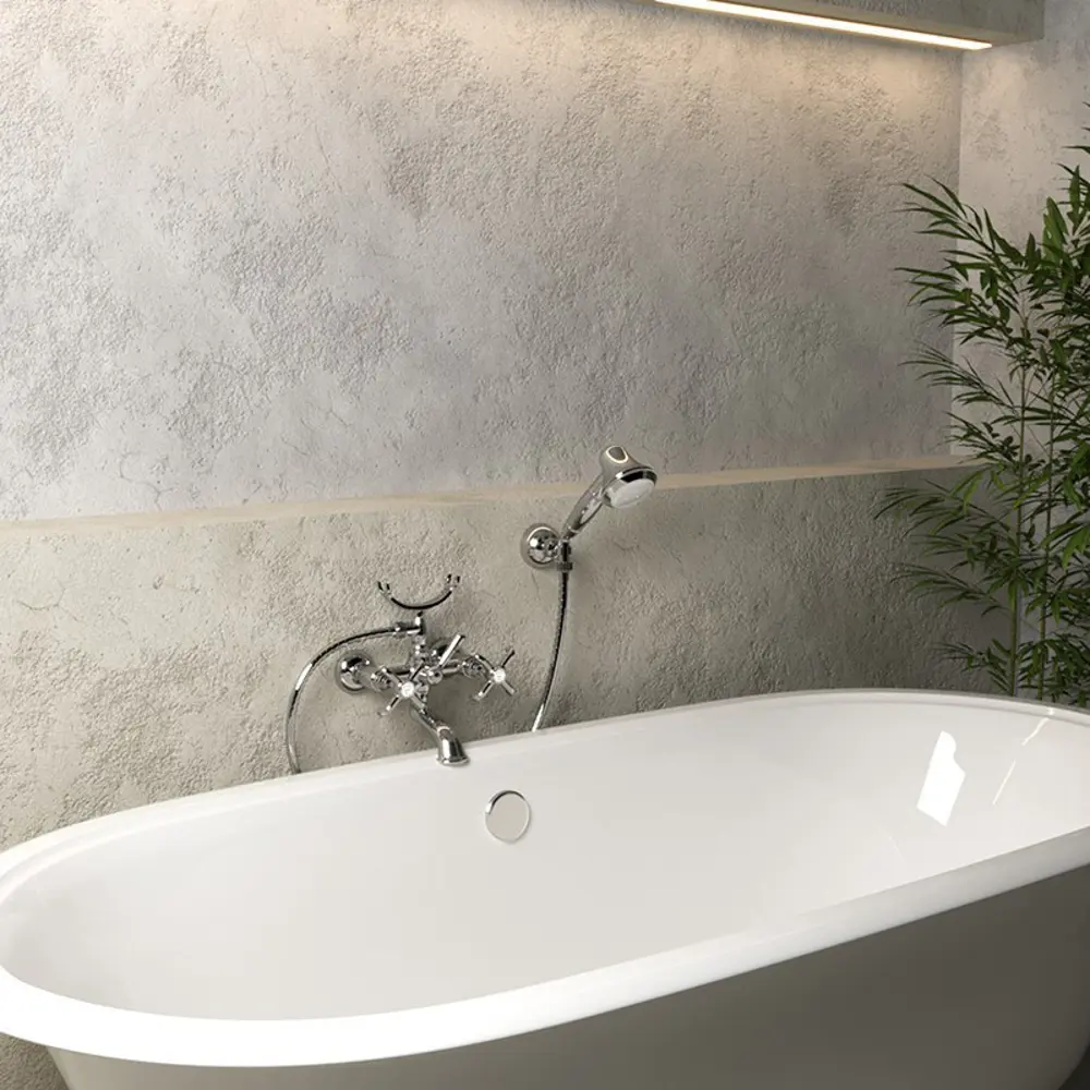 Фото Смеситель для ванны Paini Ornellaia с аксессуаром 87CR105 Фото Смеситель для ванны Paini Ornellaia с аксессуаром 87CR105