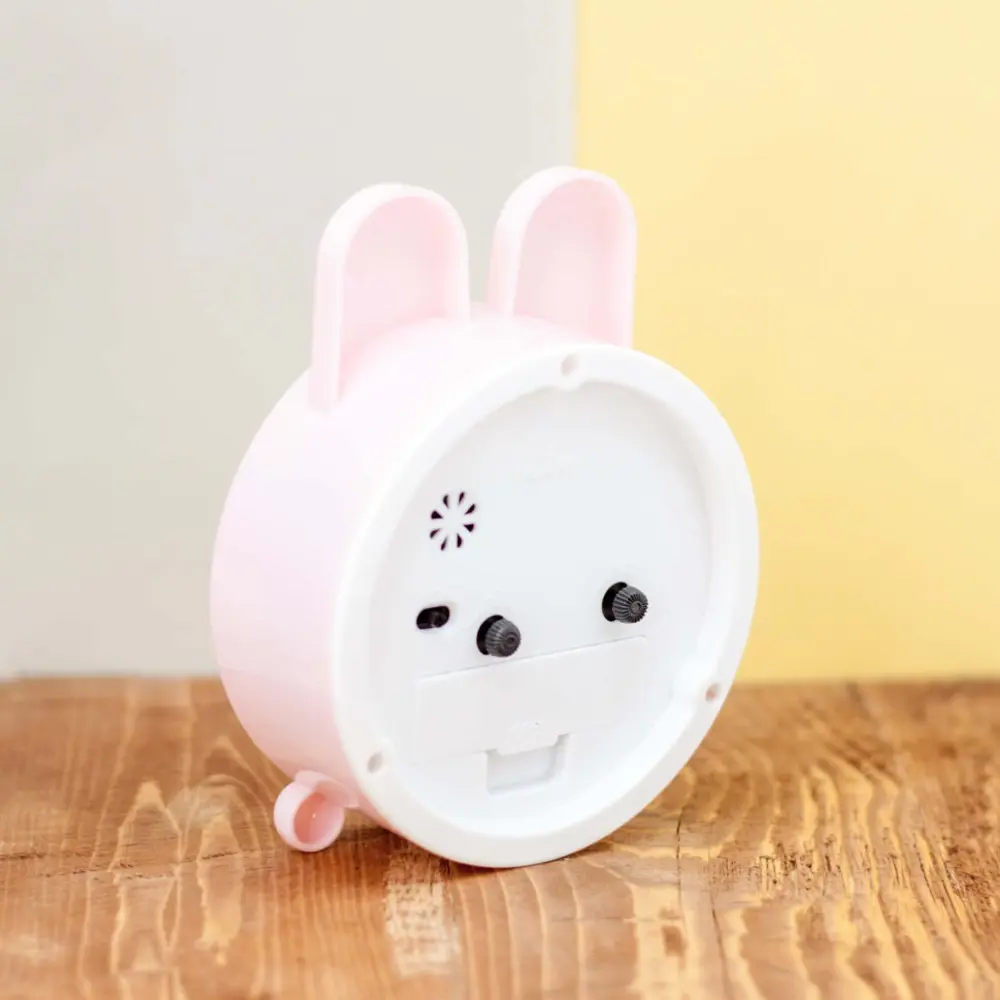 Фото 2 Часы-будильник настольные «Nobrand Bunny» 9.9 см розовые Фото 2 Часы-будильник настольные «Nobrand Bunny» 9.9 см розовые