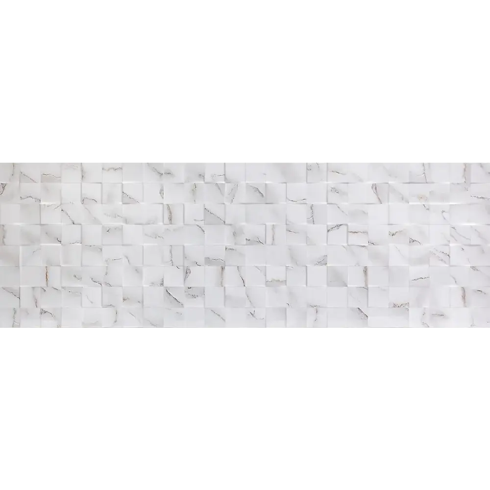 Фото Керамическая плитка Sina tile Barabass White Rustic A 16953 30x90см 1.08 м² цвет белый мрамор, цена за упаковку Фото Керамическая плитка Sina tile Barabass White Rustic A 16953 30x90см 1.08 м² цвет белый мрамор, цена за упаковку