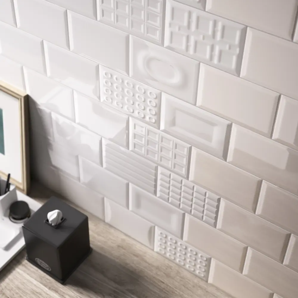 Фото Настенная плитка LDecor Cacao SF 12x18см 0.475 м² цвет зеленый, цена за упаковку Фото Настенная плитка LDecor Cacao SF 12x18см 0.475 м² цвет зеленый, цена за упаковку